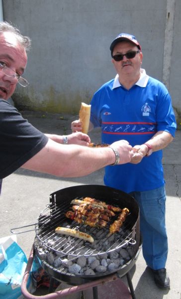 Un des barbecues du SCF
