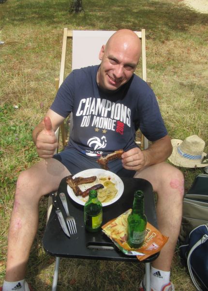 Un des barbecues du SCF