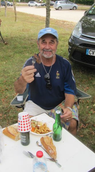 Un des barbecues du SCF