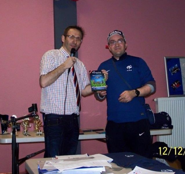 Olivier aux Awards SCF en 2015