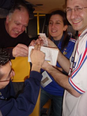 Les déplacements en bus du SCF